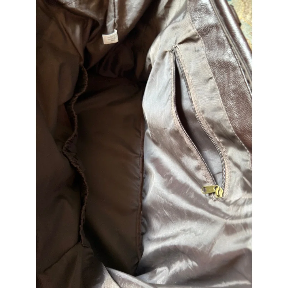 Caterpillar 60th Anniversary Duffel Bag Tan Brown Mens Large